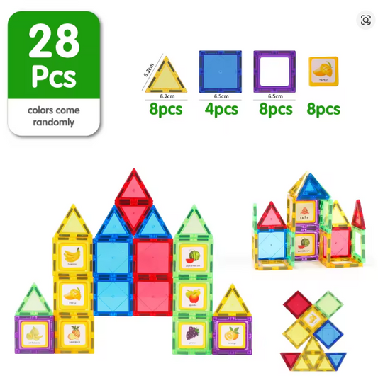 كُتل مغناطيسية تعليمية للأطفال